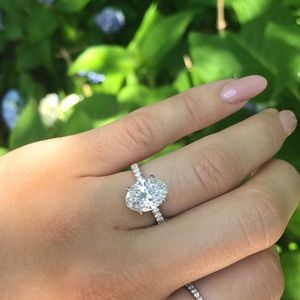 Platinum & Rose Gold Custom Diamond Ring Setting